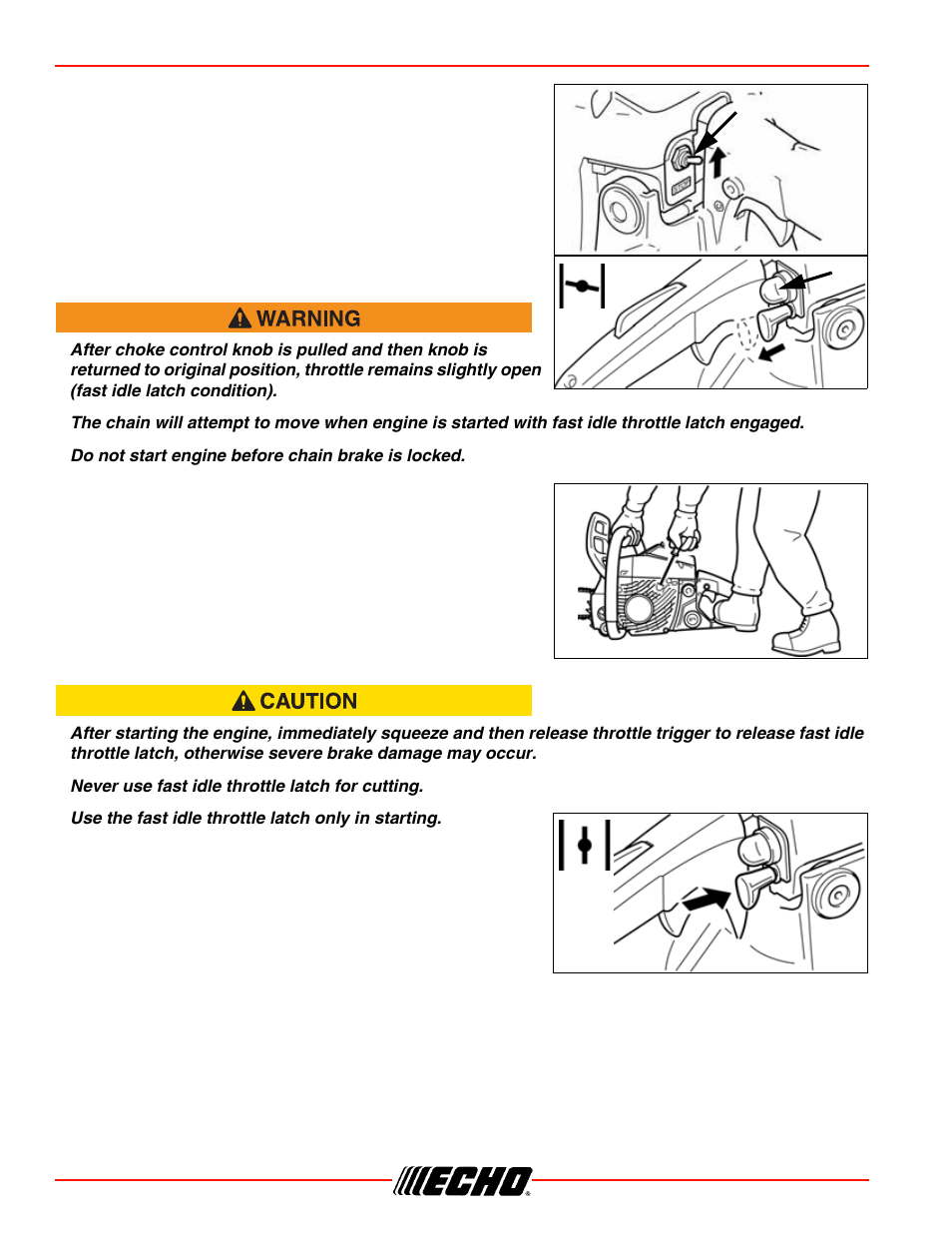 Operation cs-450 | Echo CS-450 User Manual | Page 20 / 48