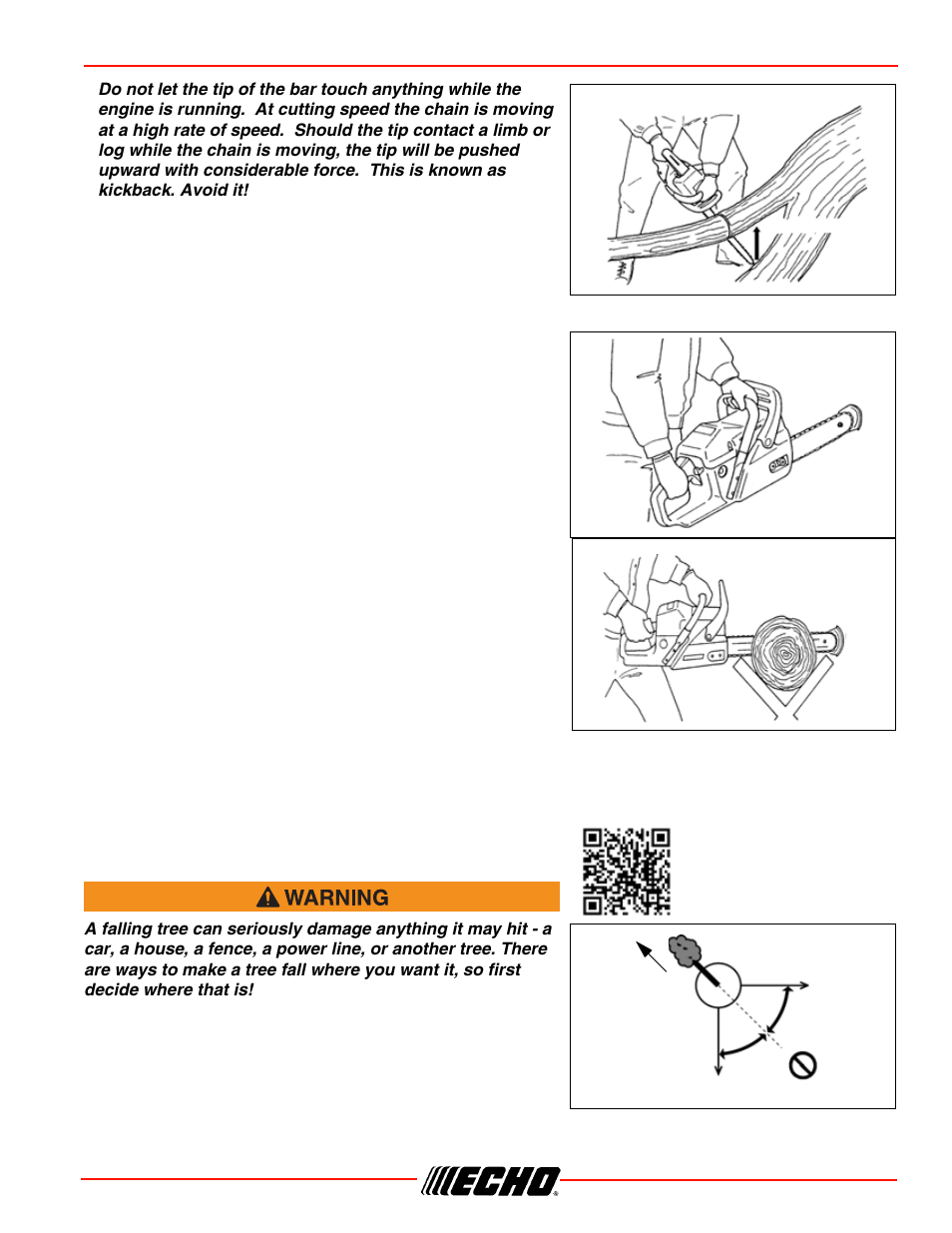 Cs-450 operation | Echo CS-450 User Manual | Page 23 / 48