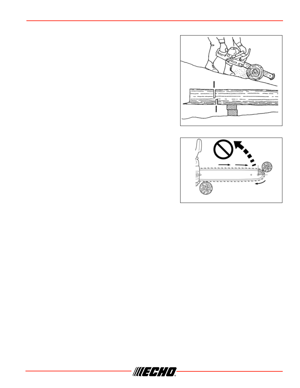 Cs-450 operation | Echo CS-450 User Manual | Page 25 / 48
