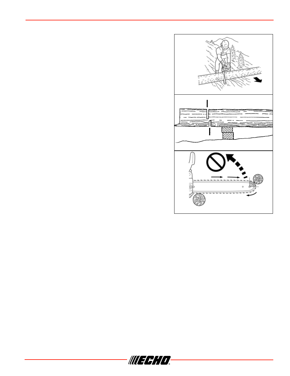 Cs-330t operation | Echo CS-330T Serial C04212001001 - C04212999999 User Manual | Page 25 / 48