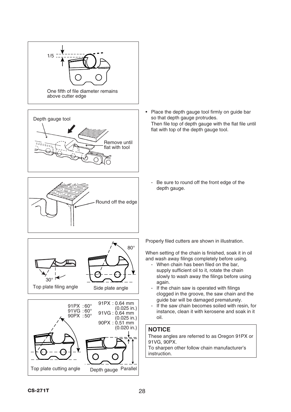 Echo CS-271T C26312001001 - C26312999999 User Manual | Page 30 / 36