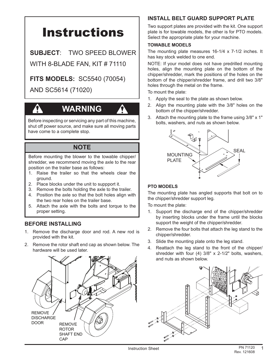 Echo 71110 User Manual | 8 pages