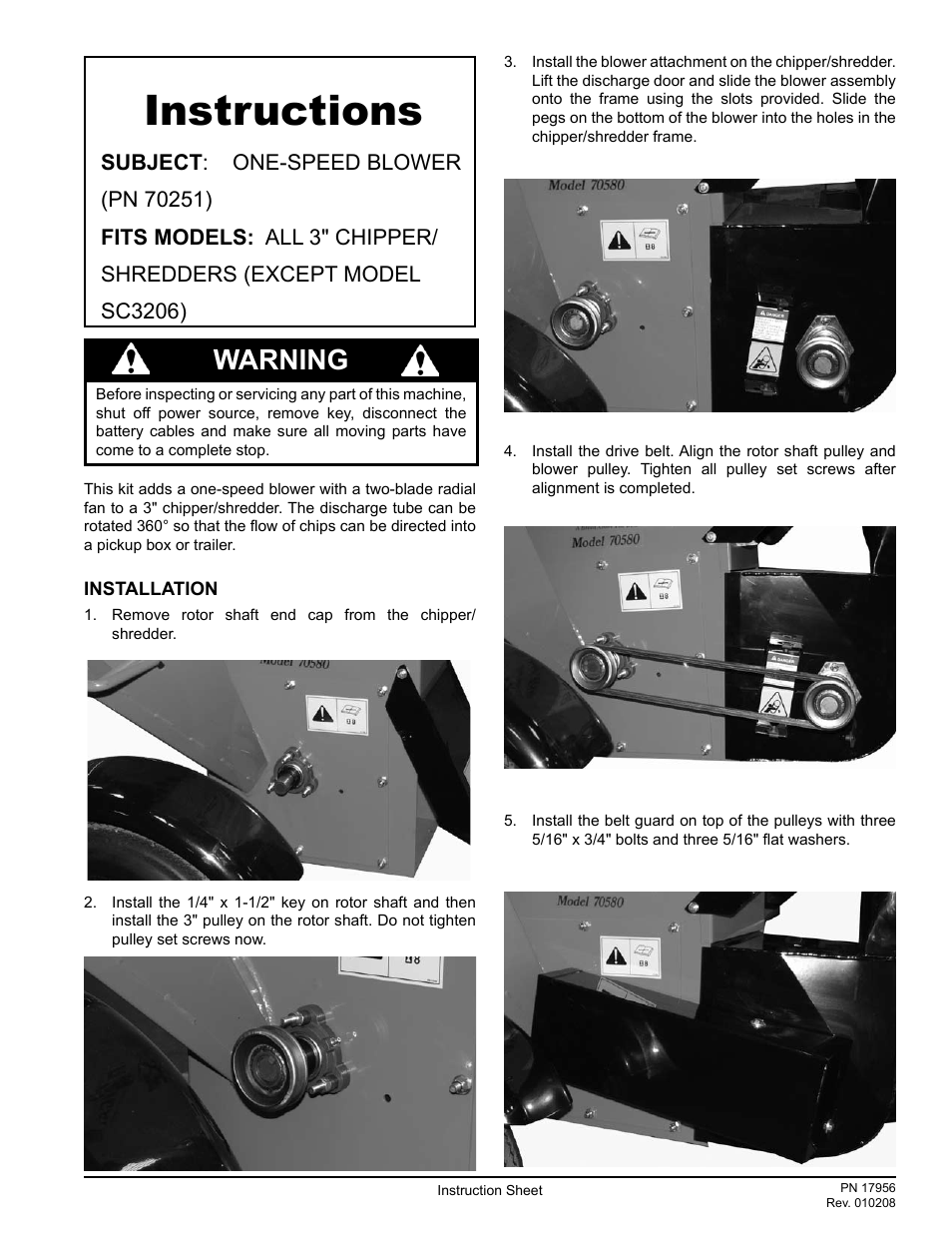 Echo 70251 User Manual | 4 pages