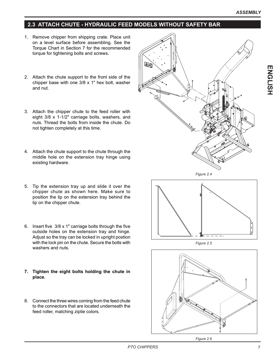 English | Echo CH9540H Owners Manual v.7 User Manual | Page 11 / 32