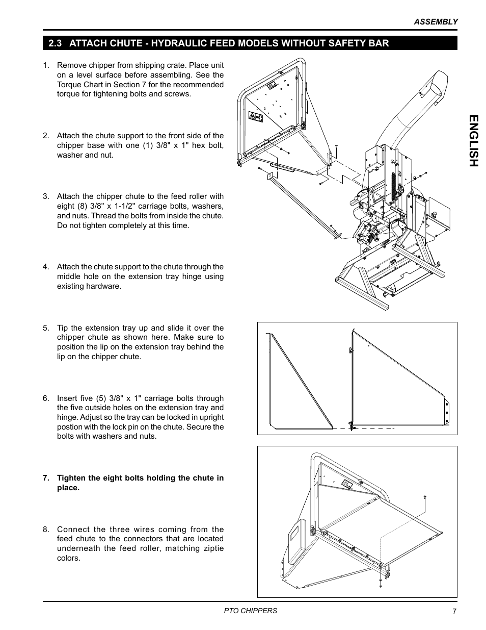 English | Echo CH9540H Owners Manual v.5 User Manual | Page 11 / 33