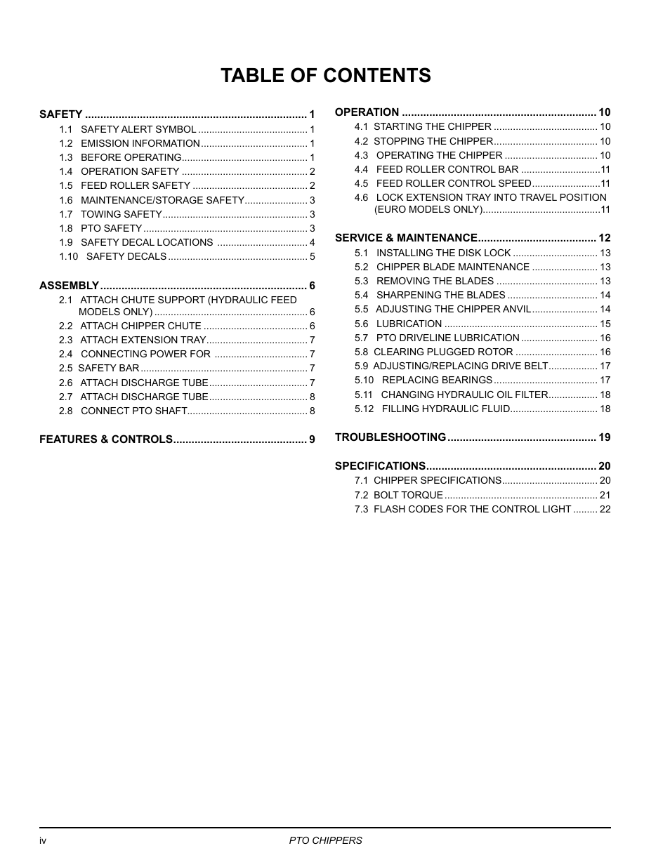 Echo CH9540H Owners Manual v.3 User Manual | Page 4 / 30