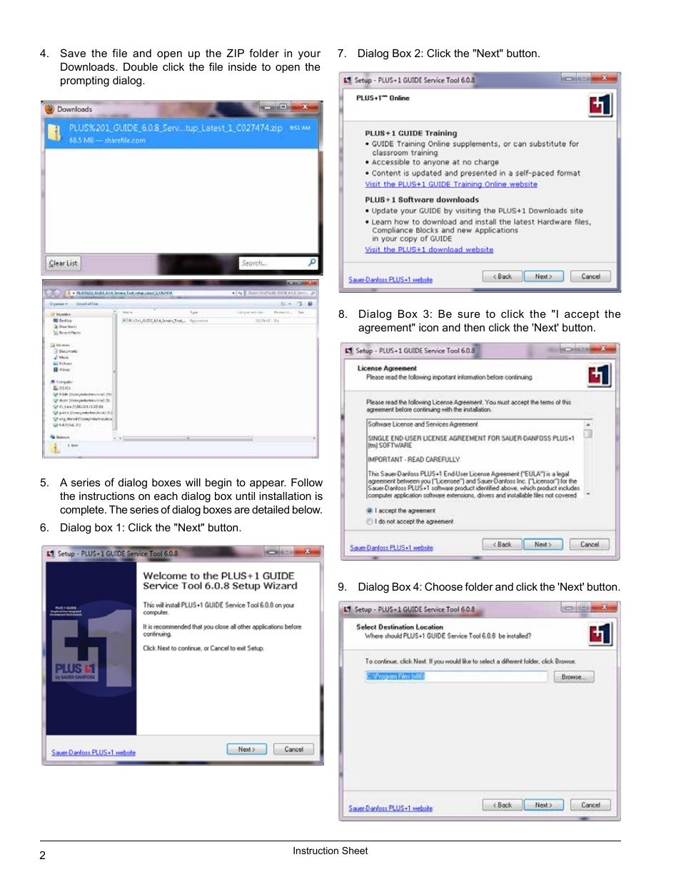 Echo CH611DH Instruction v.9 User Manual | Page 2 / 24