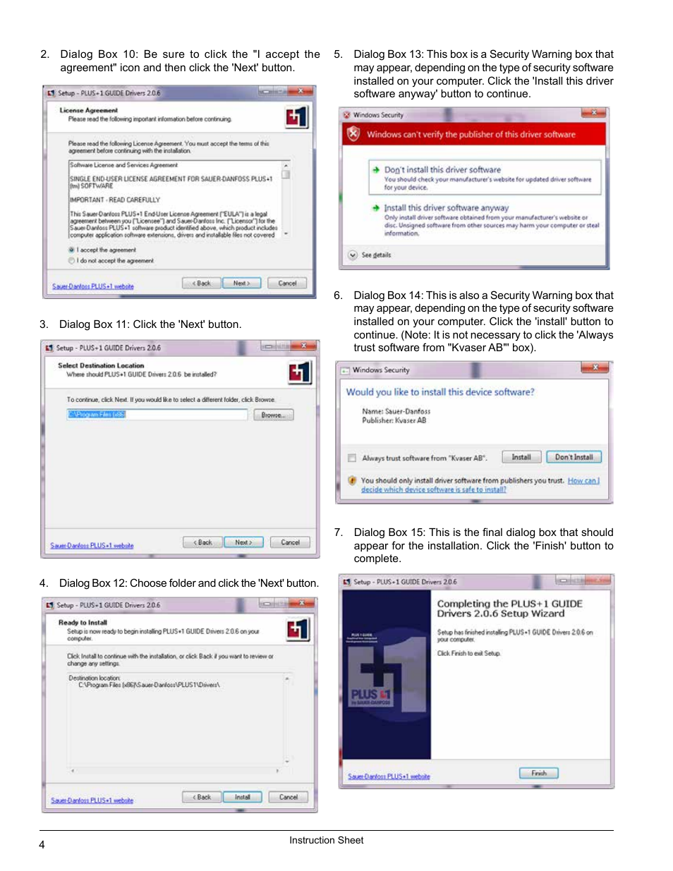 Echo CH611DH Instruction v.9 User Manual | Page 4 / 24