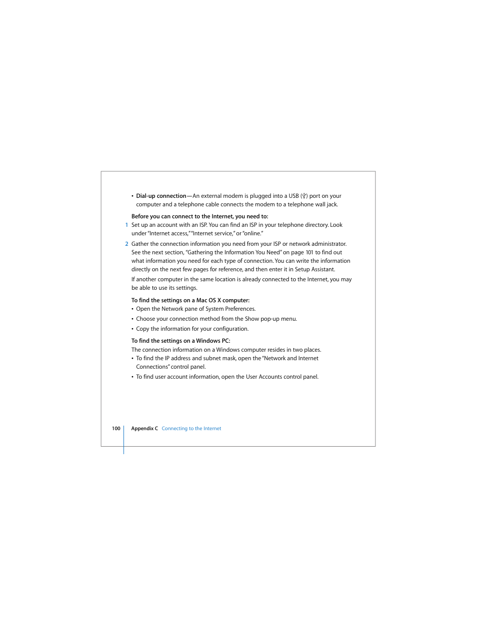Apple iMac computer User Manual | Page 100 / 120