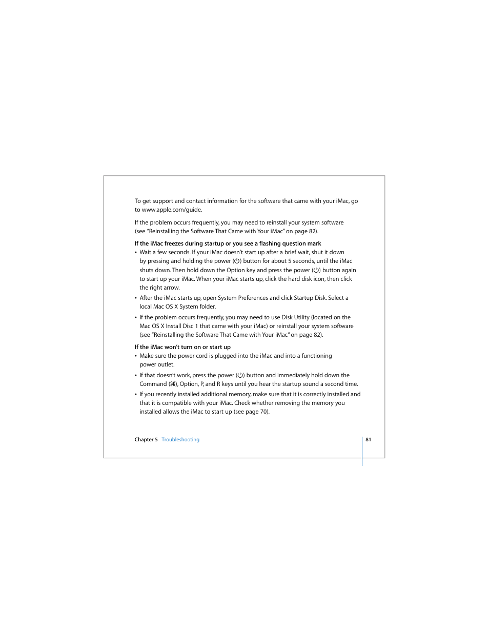Apple iMac computer User Manual | Page 81 / 120