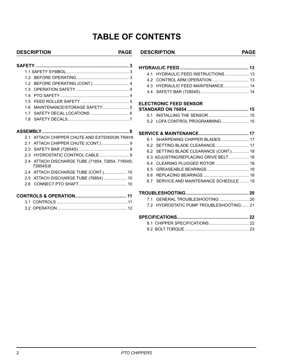 Echo 71854 User Manual | Page 4 / 32