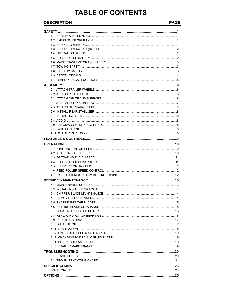 Echo CH911DH Owners Manual v.7 User Manual | Page 4 / 29