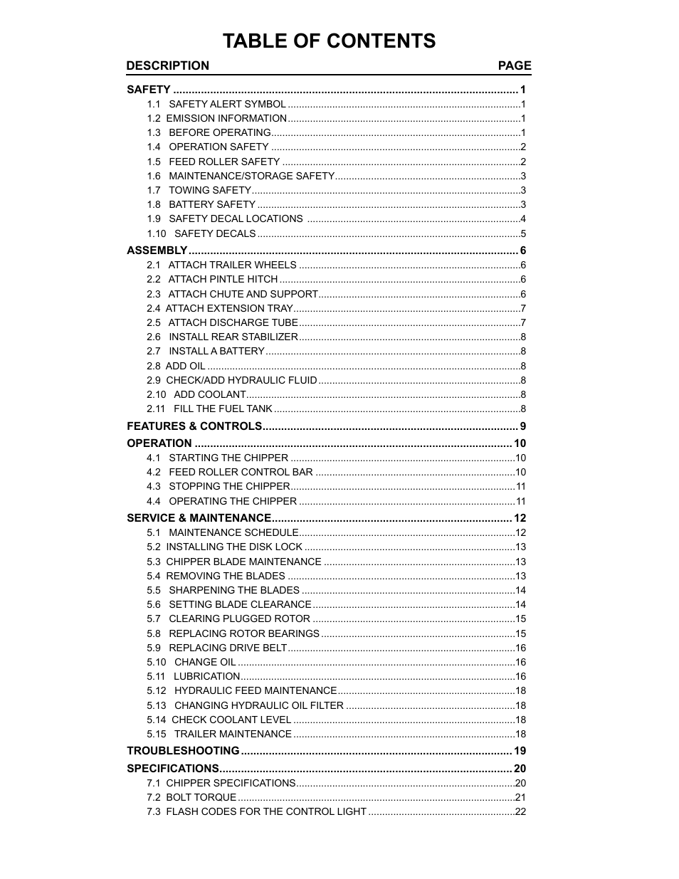 Echo CH911DH Owners Manual v.3 User Manual | Page 4 / 28