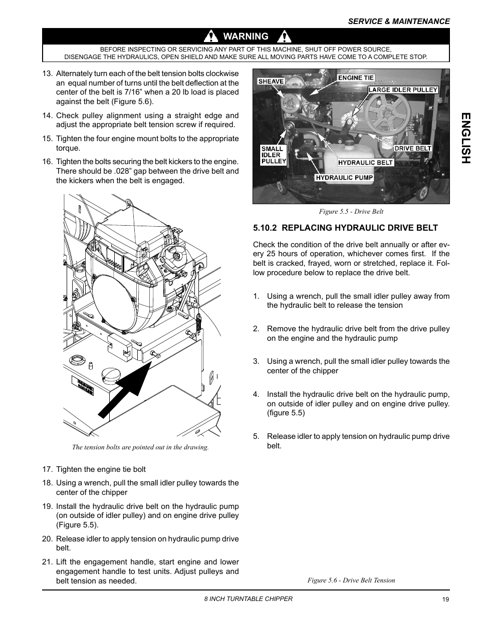 Englis h | Echo CH8670H Owners Manual v.5 User Manual | Page 23 / 36