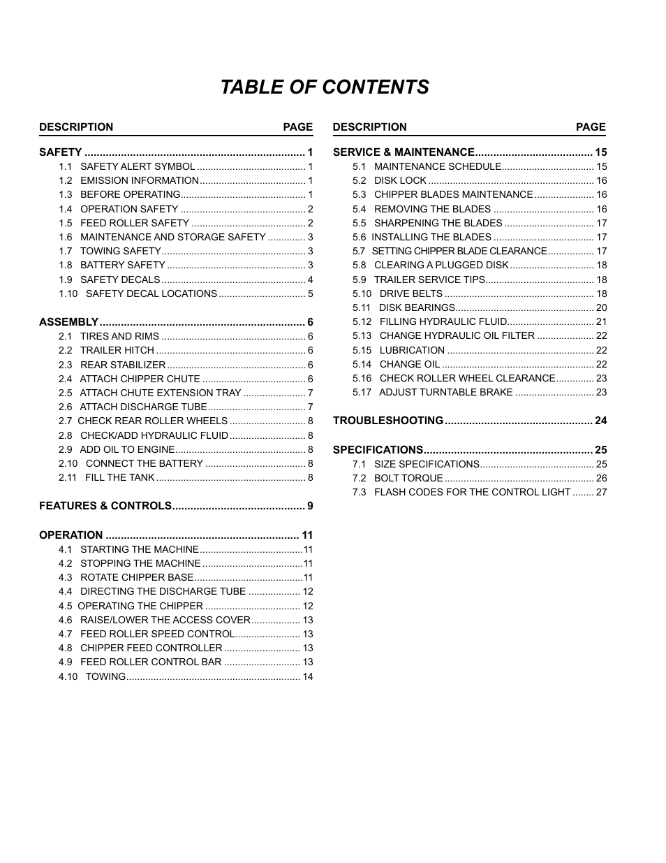 Echo CH8670H Owners Manual v.4 User Manual | Page 4 / 34