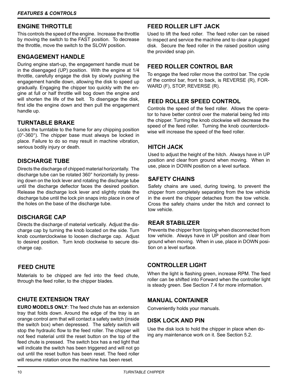 Echo CH8670H Owners Manual v.3 User Manual | Page 14 / 34