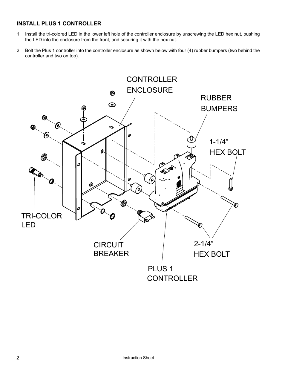 Echo CH8670H Instruction v.5 User Manual | Page 2 / 8