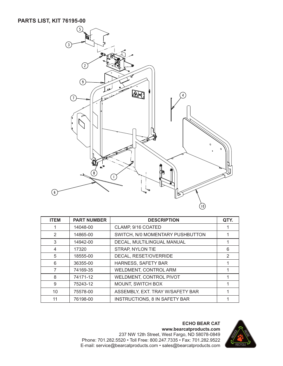 Echo 76824 Instruction User Manual | Page 4 / 4