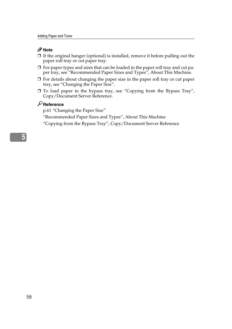 Ricoh Aficio MP W2400 User Manual | Page 64 / 92