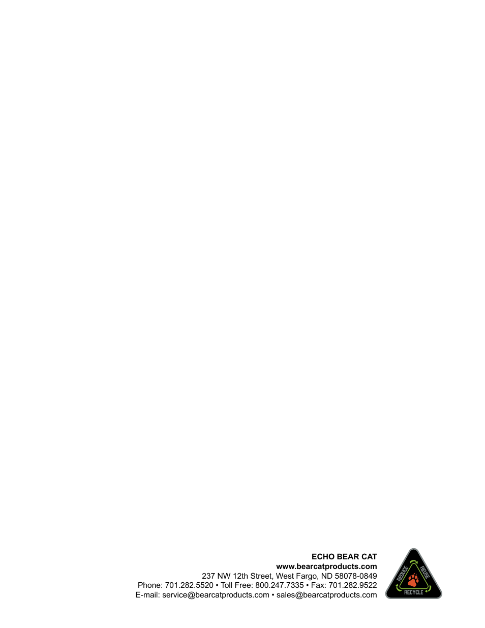 Echo CH611DH Instruction v.1 User Manual | Page 2 / 2