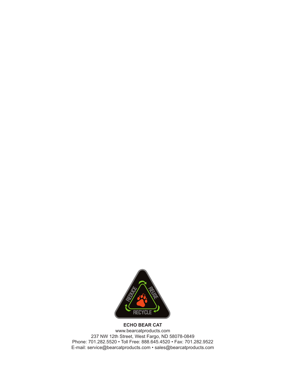 Echo CH8720iH Owners Manual v.2 User Manual | Page 37 / 37