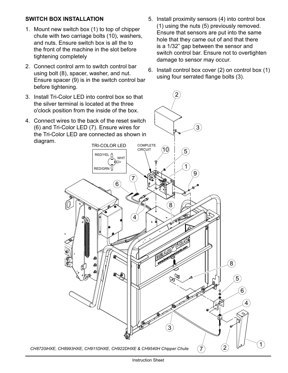 Echo CH5540HXE User Manual | Page 5 / 8