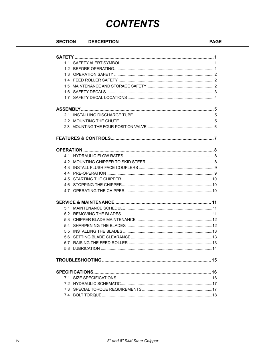 Echo CH500H Owners Manual v.1 User Manual | Page 4 / 24