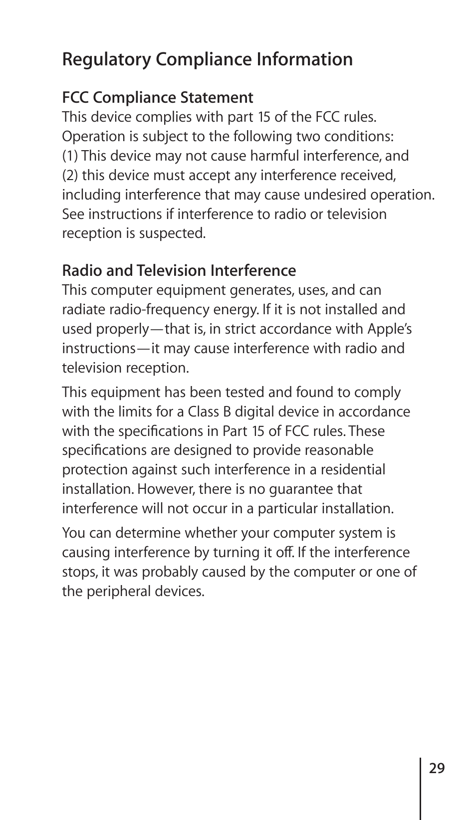 Apple Nike + iPod Sensor User Manual | Page 29 / 36
