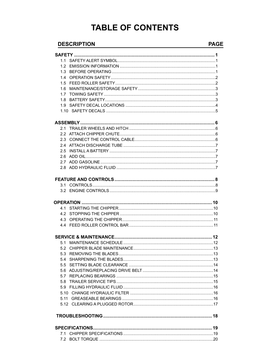 Echo CH6614 Owners Manual v.3 User Manual | Page 4 / 24