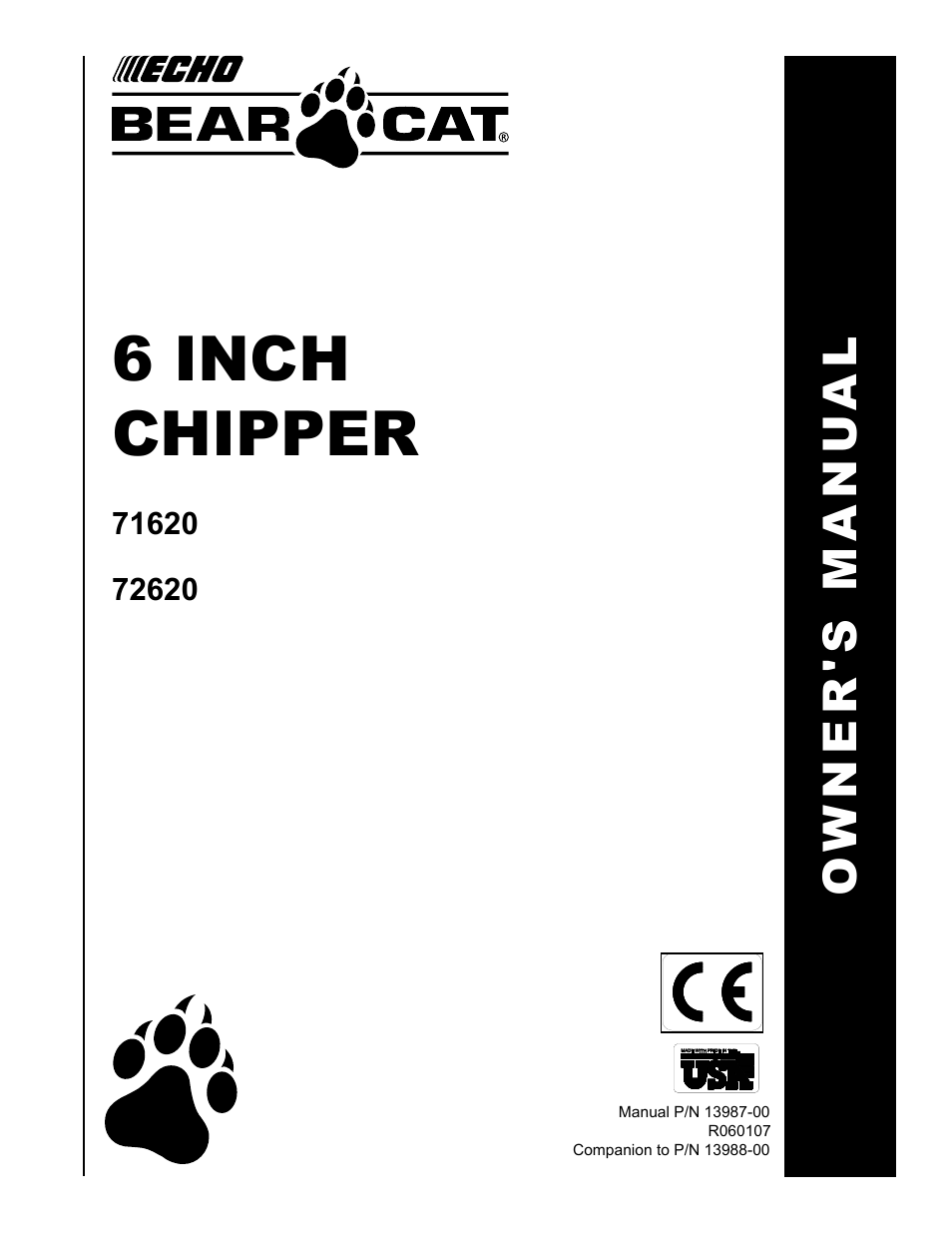Echo CH6614 Owners Manual v.1 User Manual | 32 pages