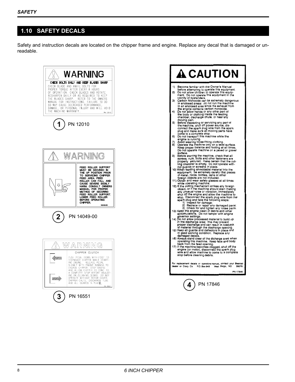 Echo CH6614 Owners Manual v.1 User Manual | Page 10 / 32