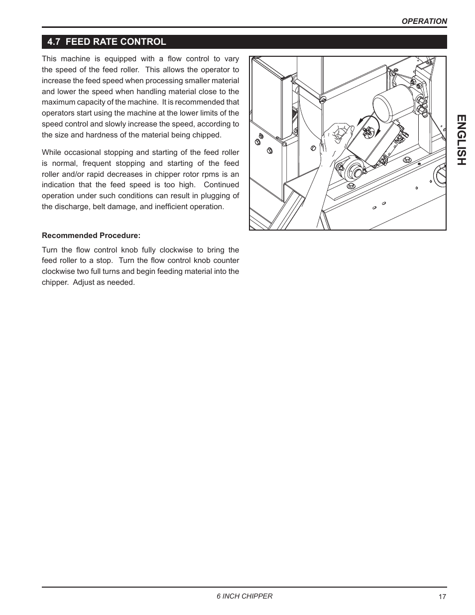 English | Echo CH611DH Owners Manual v.6 User Manual | Page 21 / 37