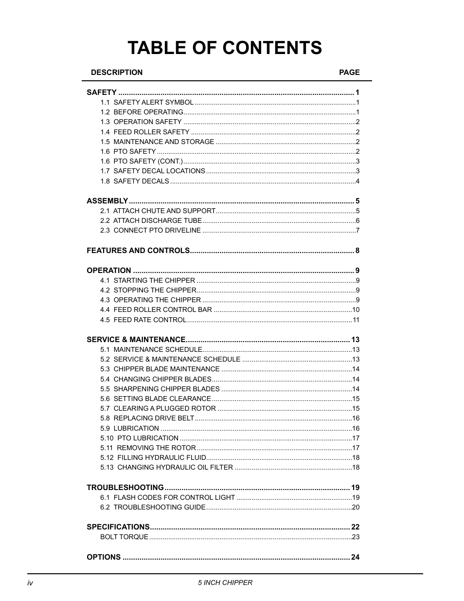Echo CH5540H Owners Manual v.4 User Manual | Page 4 / 27