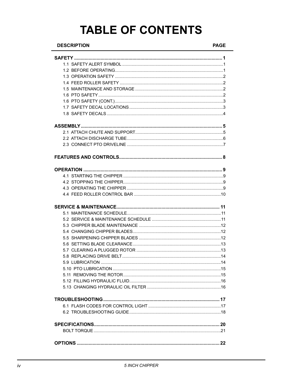 Echo CH5540H Owners Manual v.3 User Manual | Page 4 / 26