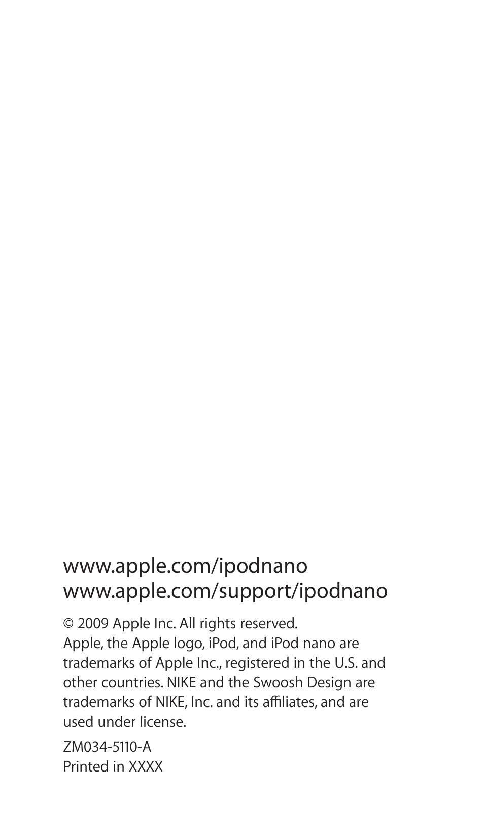 Apple iPod nano Armband User Manual | Page 8 / 8