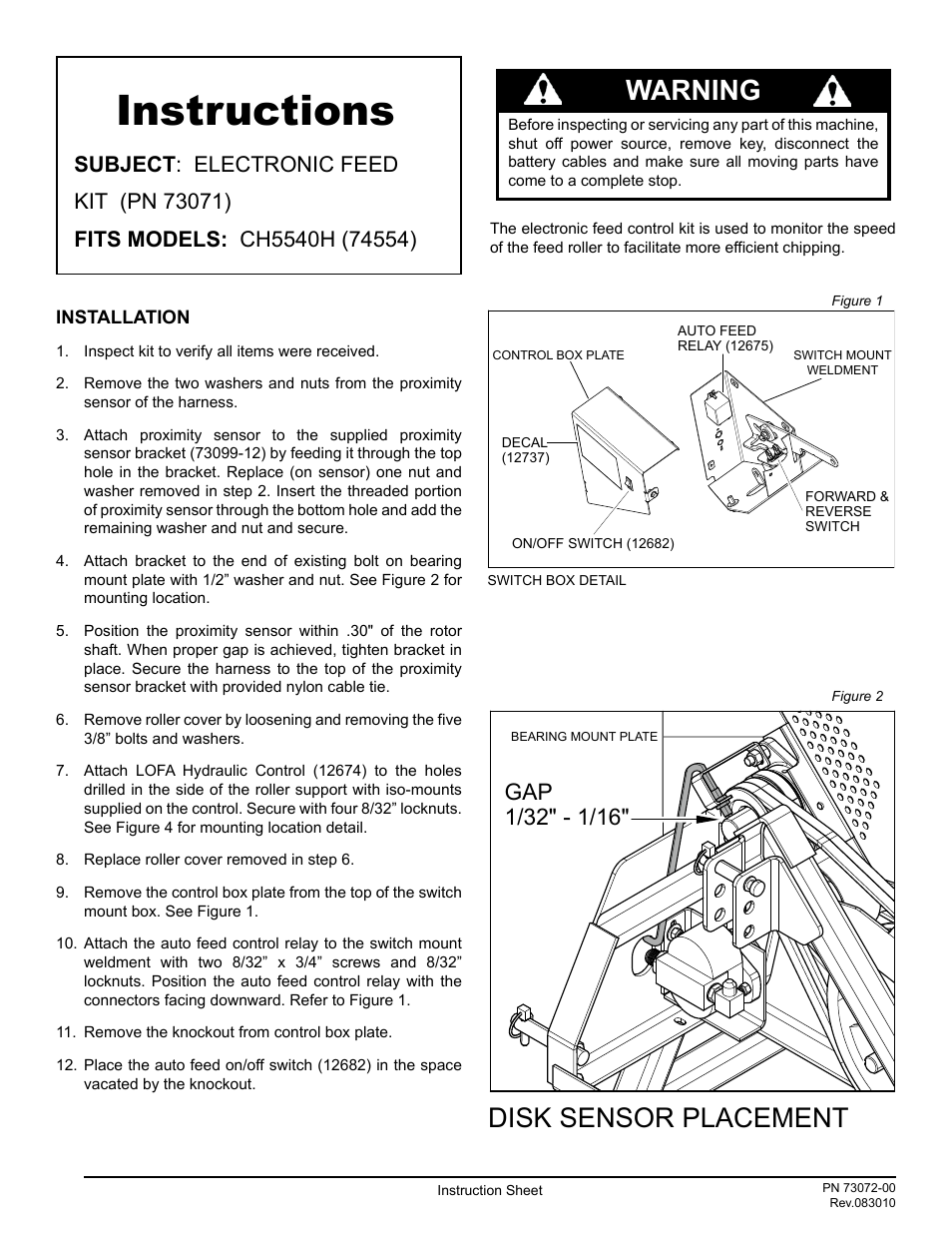 Echo 74554 Instruction v.2 User Manual | 4 pages