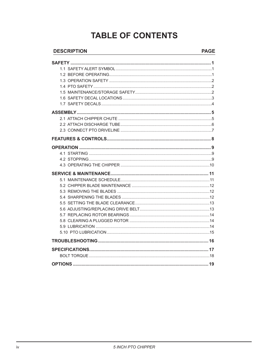 Echo CH5540 Owners Manual v.2 User Manual | Page 4 / 24