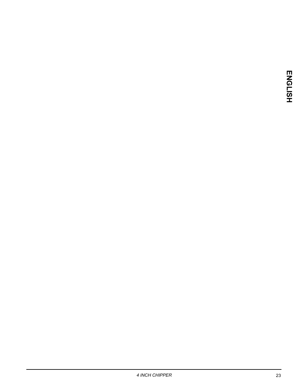 English | Echo 73413 Owners Manual v.3 User Manual | Page 27 / 28