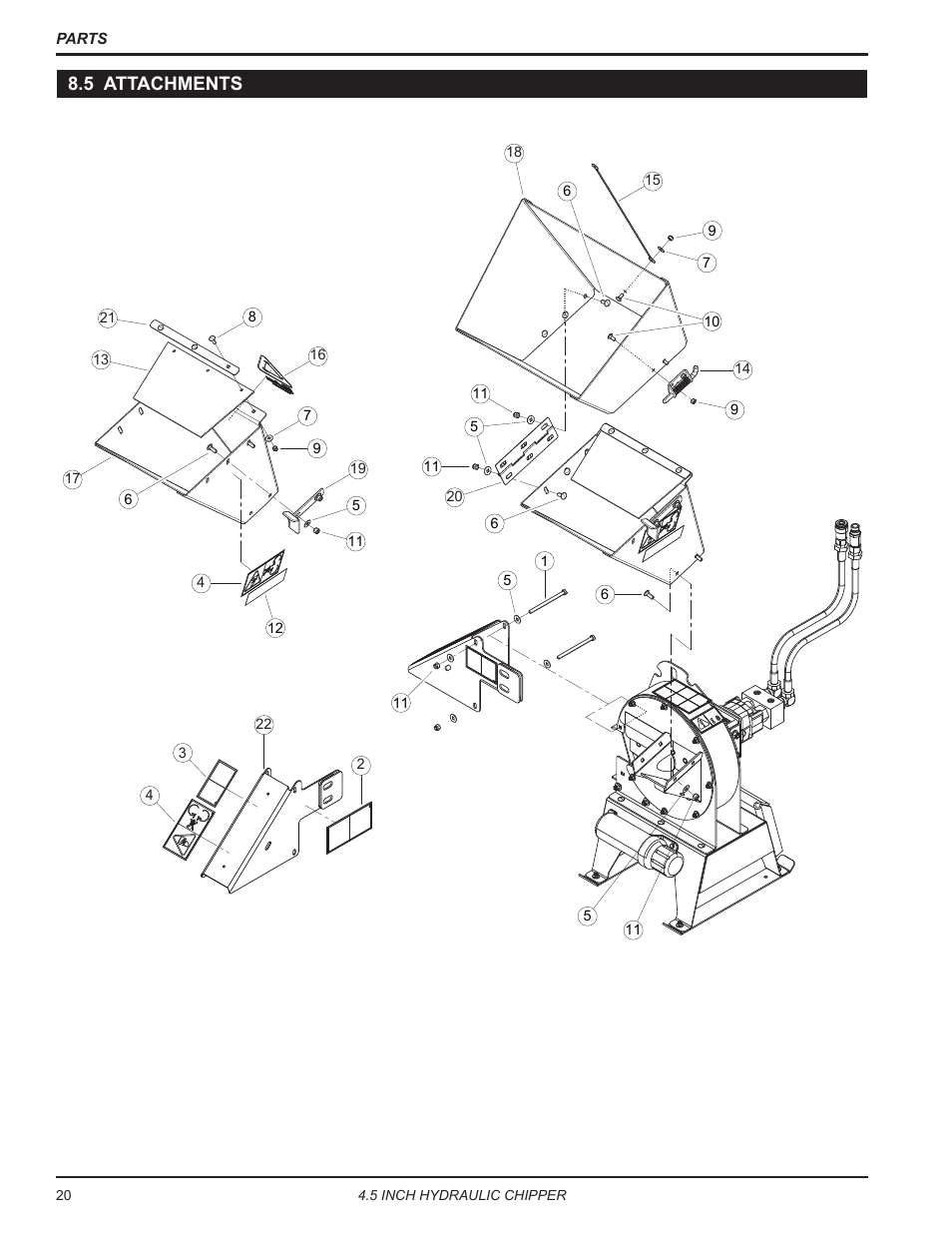 5 attachments | Echo CH450H Owners Manual v.2 User Manual | Page 24 / 27