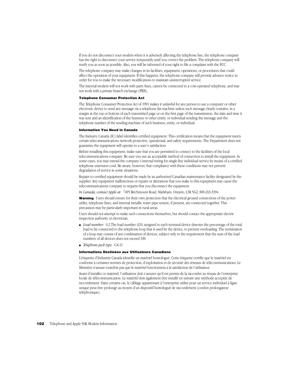 Apple G4 17-inch User Manual | Page 102 / 104