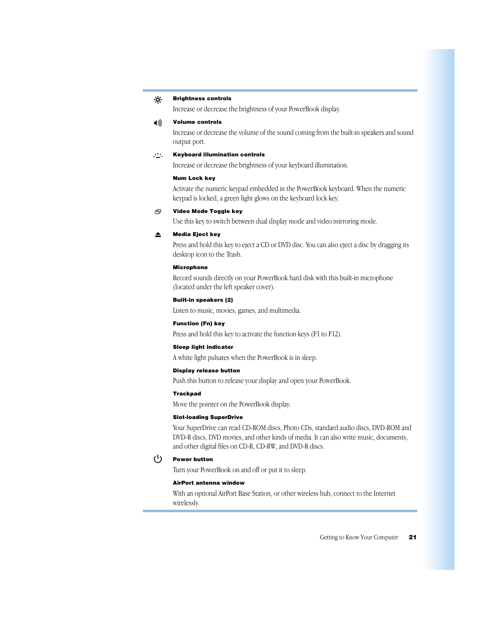 Apple G4 17-inch User Manual | Page 21 / 104