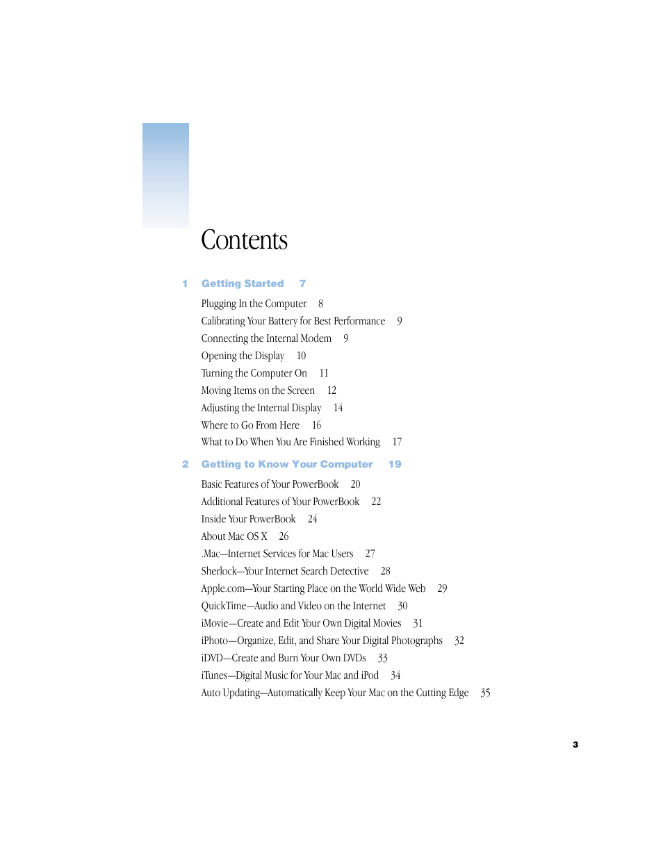 Apple G4 17-inch User Manual | Page 3 / 104
