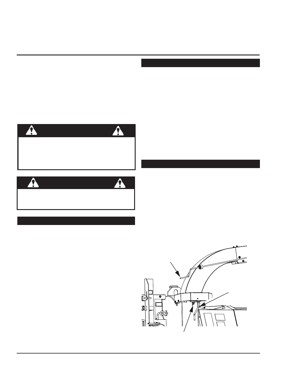 Operation, Warning | Echo CH123DH Owners Manual v.2 User Manual | Page 14 / 30