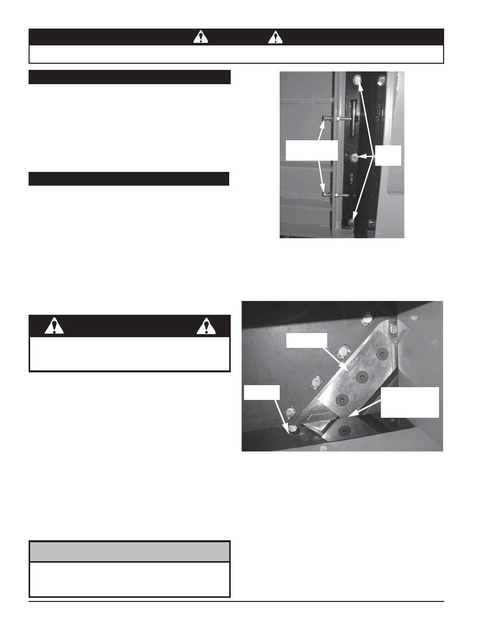 Danger, Blade measure here anvil | Echo CH123DH Owners Manual v.2 User Manual | Page 20 / 30