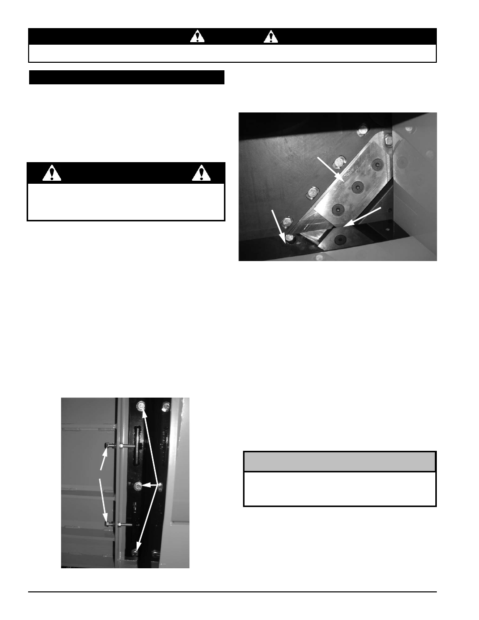 Danger, Blade anvil measure here | Echo 7812086 Owners Manual v.4 User Manual | Page 20 / 32