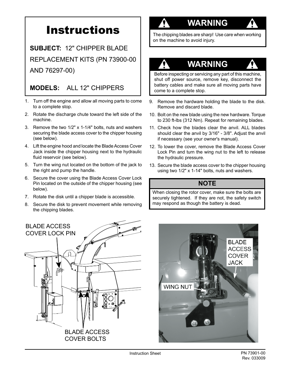 Echo 7812086 Instruction v.2 User Manual | 2 pages