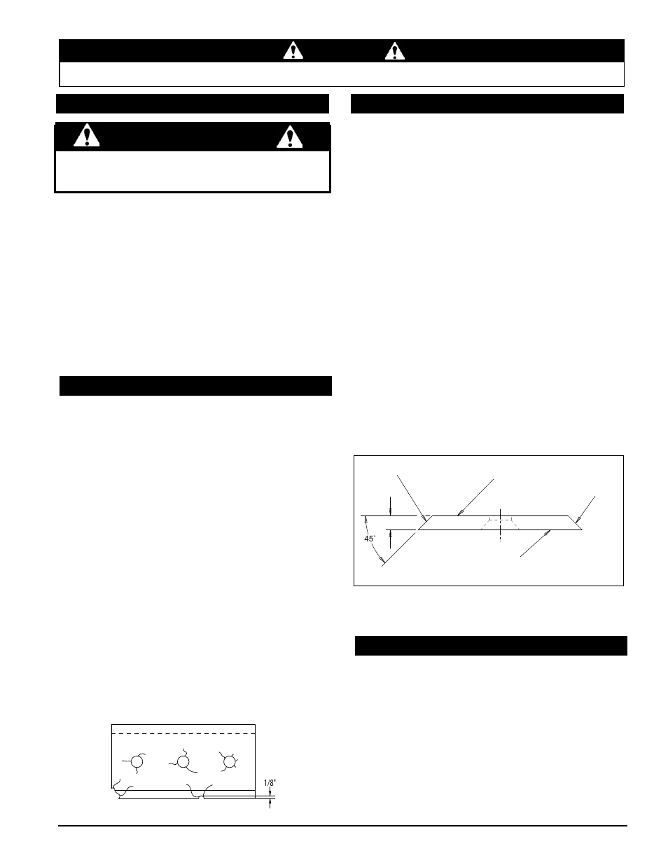 Warning | Echo 7812086 Owners Manual v.3 User Manual | Page 19 / 32