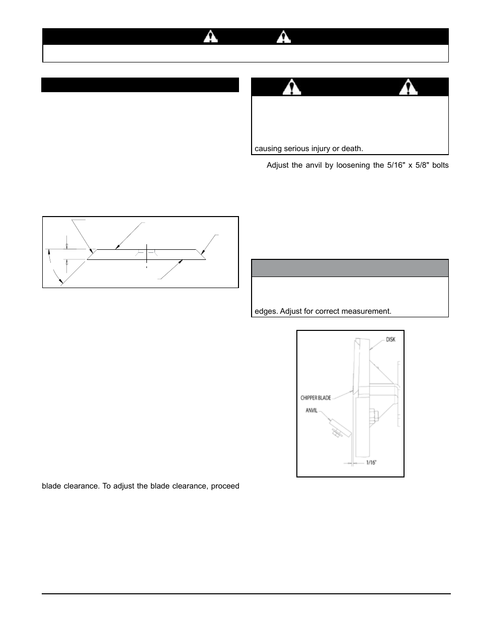 Warning | Echo 77412 Owners Manual v.5 User Manual | Page 27 / 42