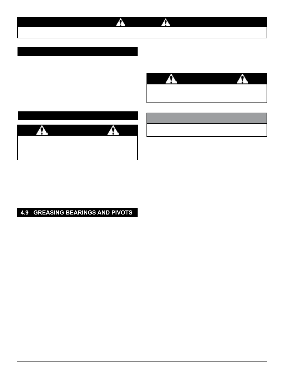 Important, Warning | Echo 77412 Owners Manual v.5 User Manual | Page 32 / 42