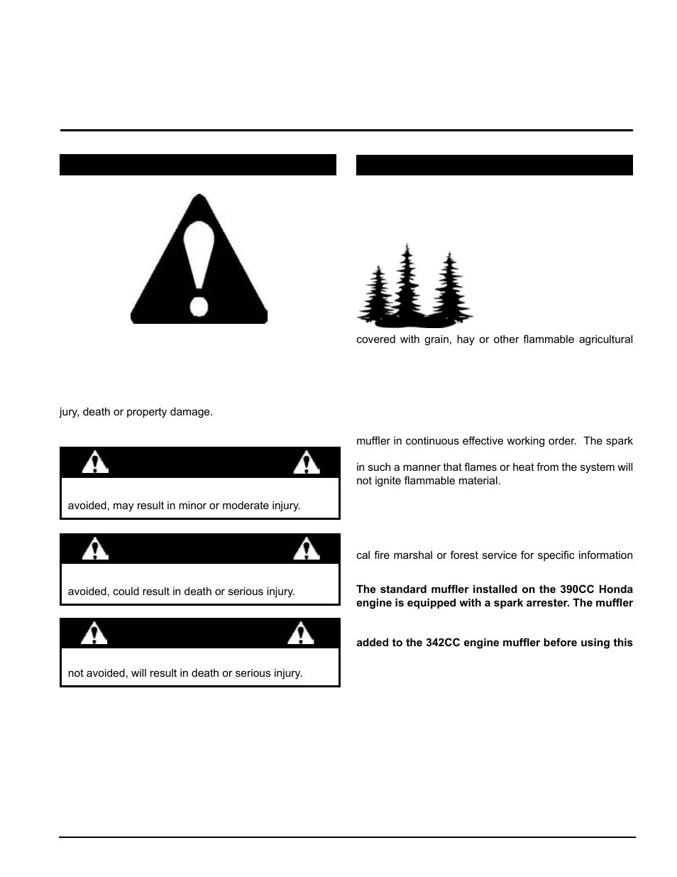 1safety, Danger, Caution | Warning | Echo 77412 Owners Manual v.5 User Manual | Page 5 / 42